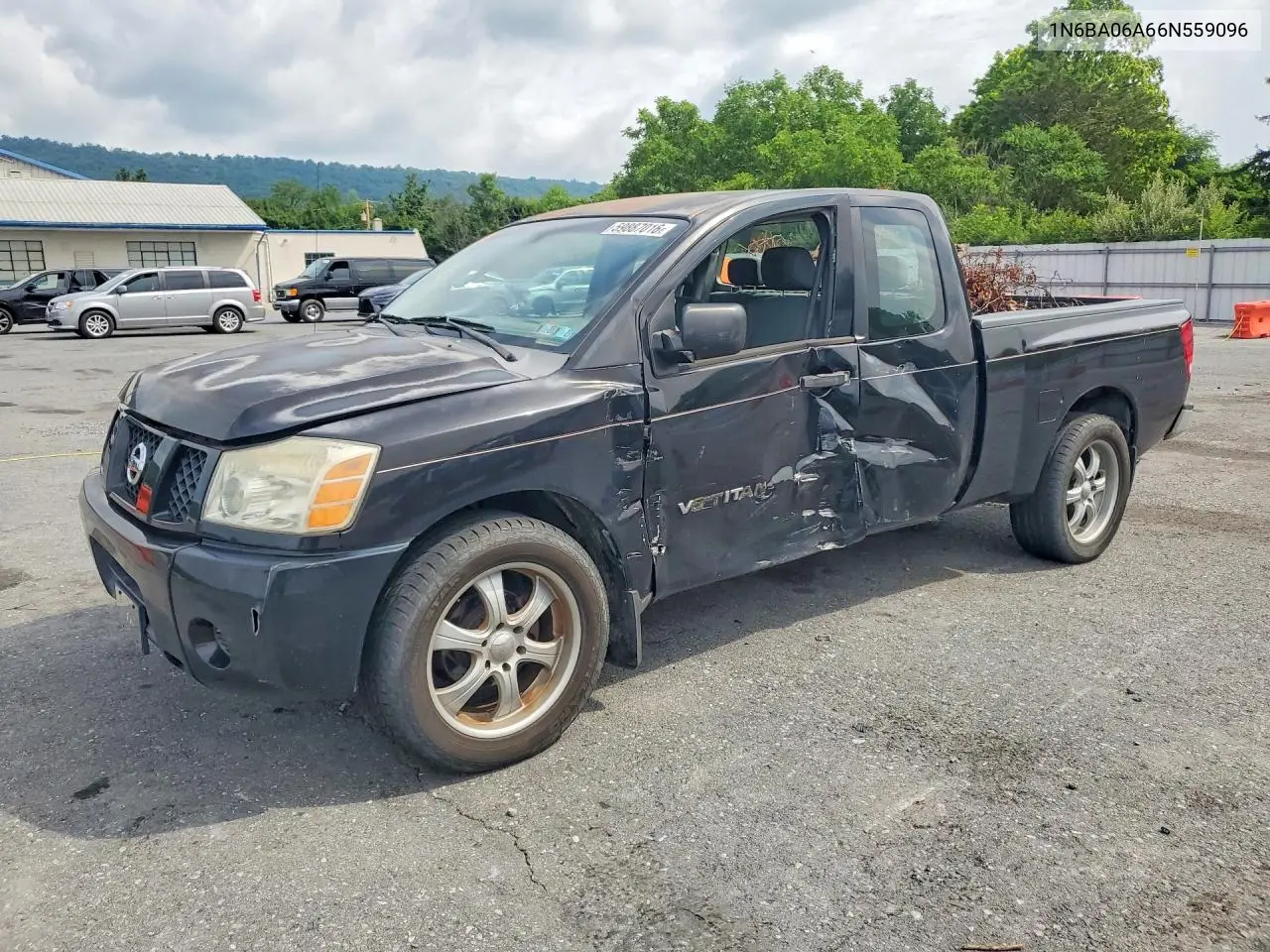 2006 Nissan Titan Xe Ffv VIN: 1N6BA06A66N559096 Lot: 59887016