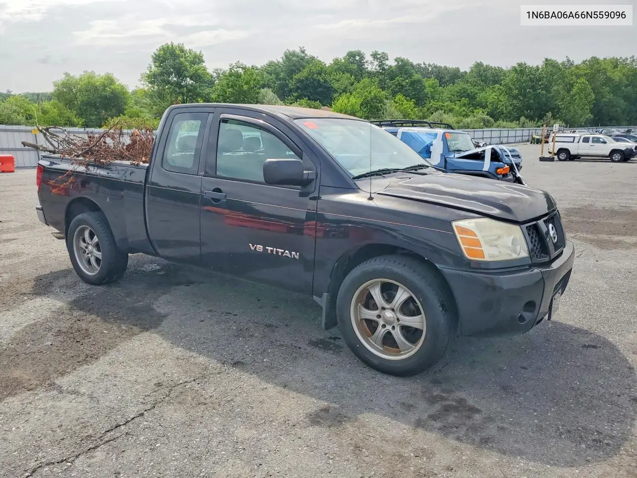2006 Nissan Titan Xe Ffv VIN: 1N6BA06A66N559096 Lot: 59887016