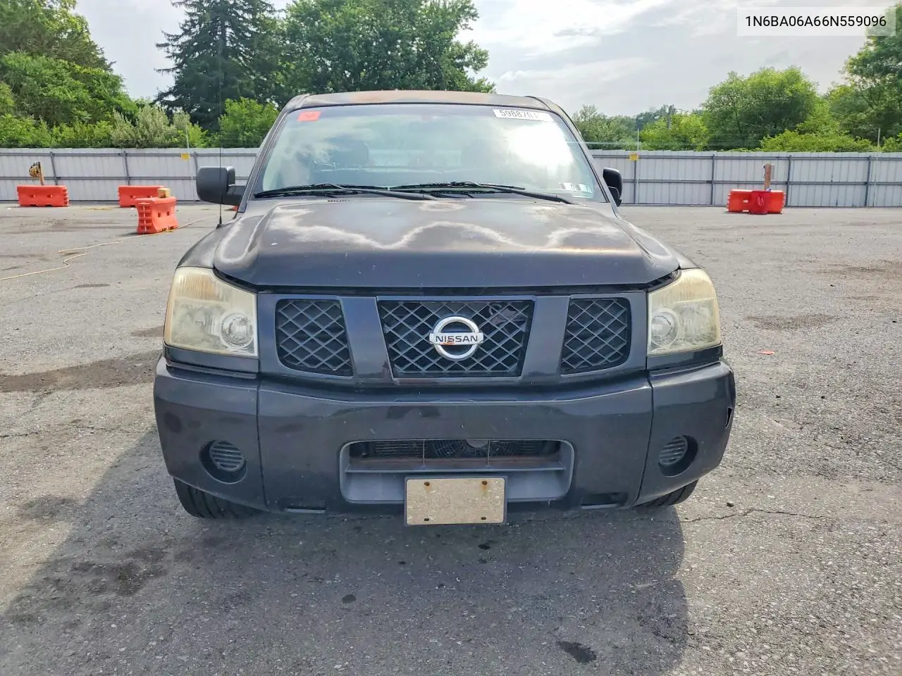 2006 Nissan Titan Xe Ffv VIN: 1N6BA06A66N559096 Lot: 59887016
