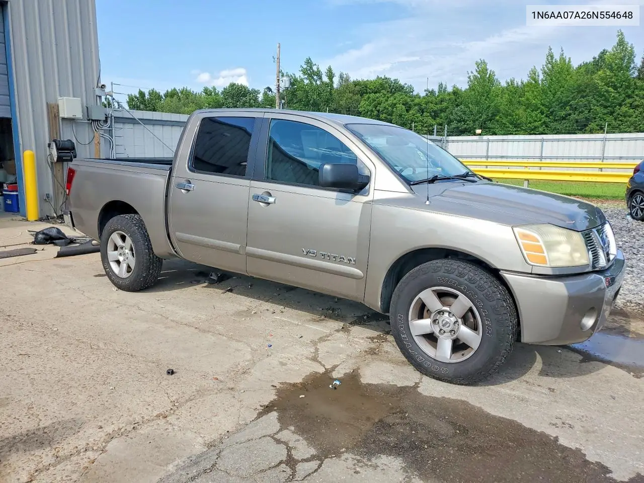 2006 Nissan Titan Xe VIN: 1N6AA07A26N554648 Lot: 60477466