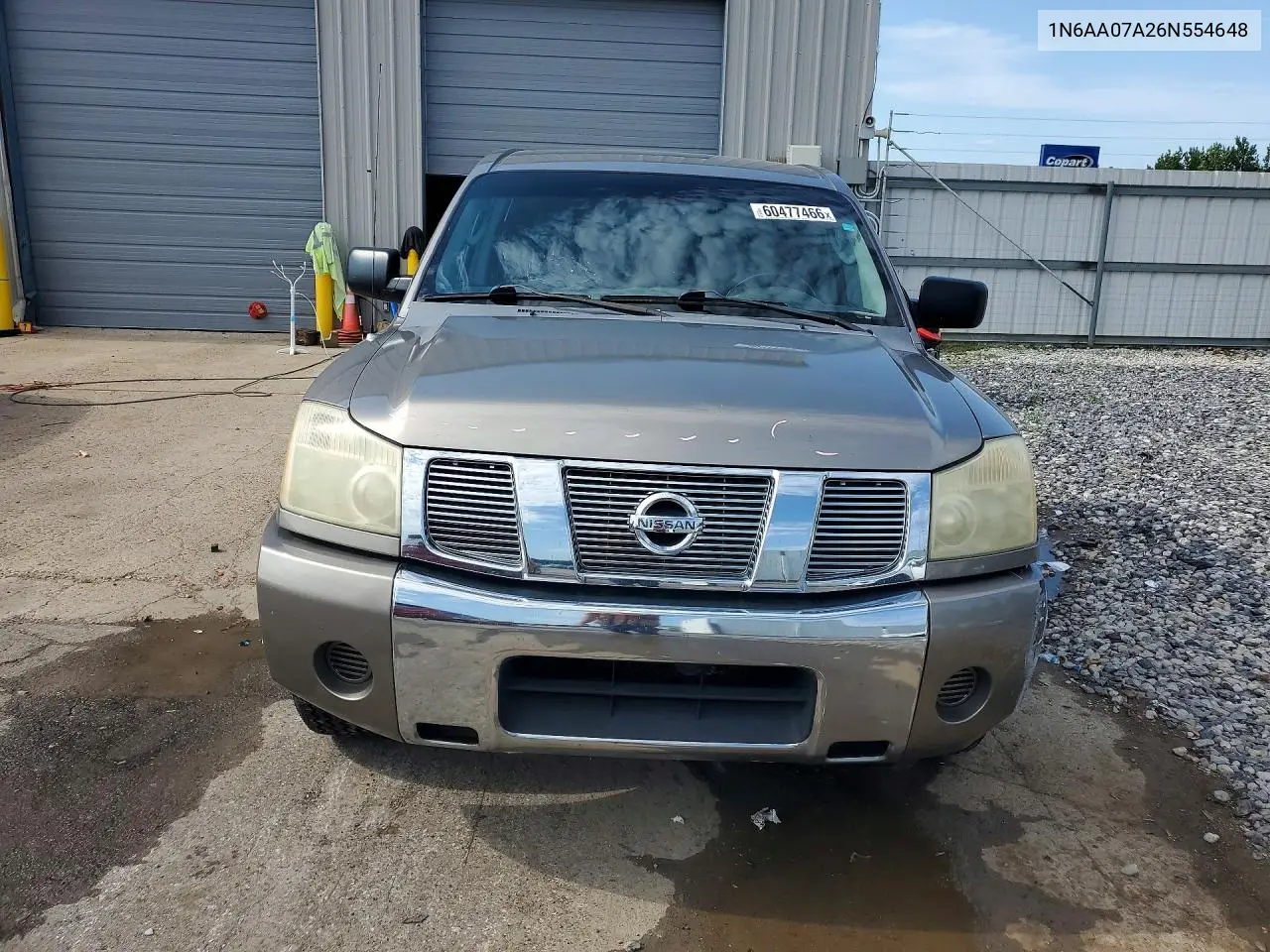 2006 Nissan Titan Xe VIN: 1N6AA07A26N554648 Lot: 60477466