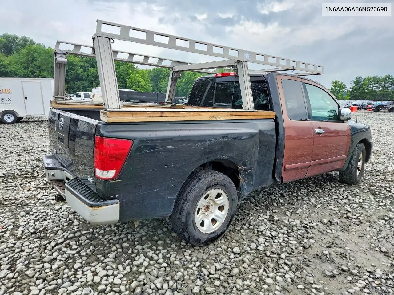 2006 Nissan Titan Xe VIN: 1N6AA06A56N520690 Lot: 60563056