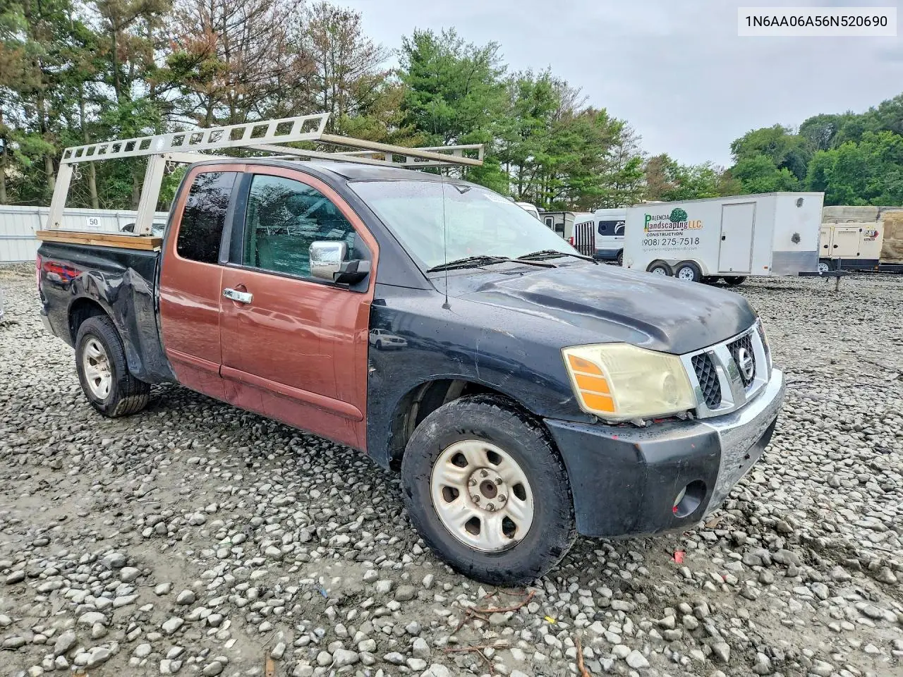 2006 Nissan Titan Xe VIN: 1N6AA06A56N520690 Lot: 60563056