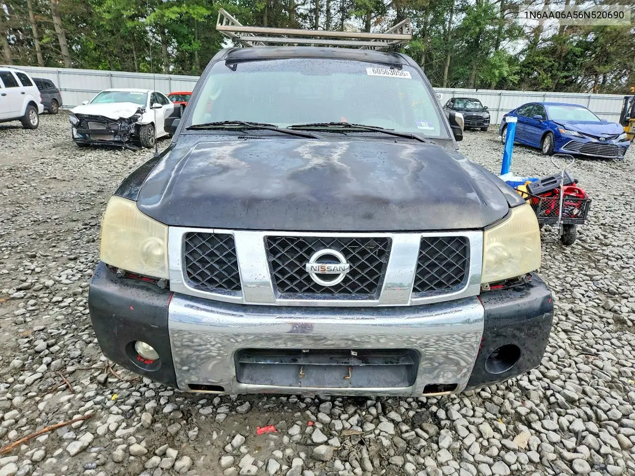 2006 Nissan Titan Xe VIN: 1N6AA06A56N520690 Lot: 60563056