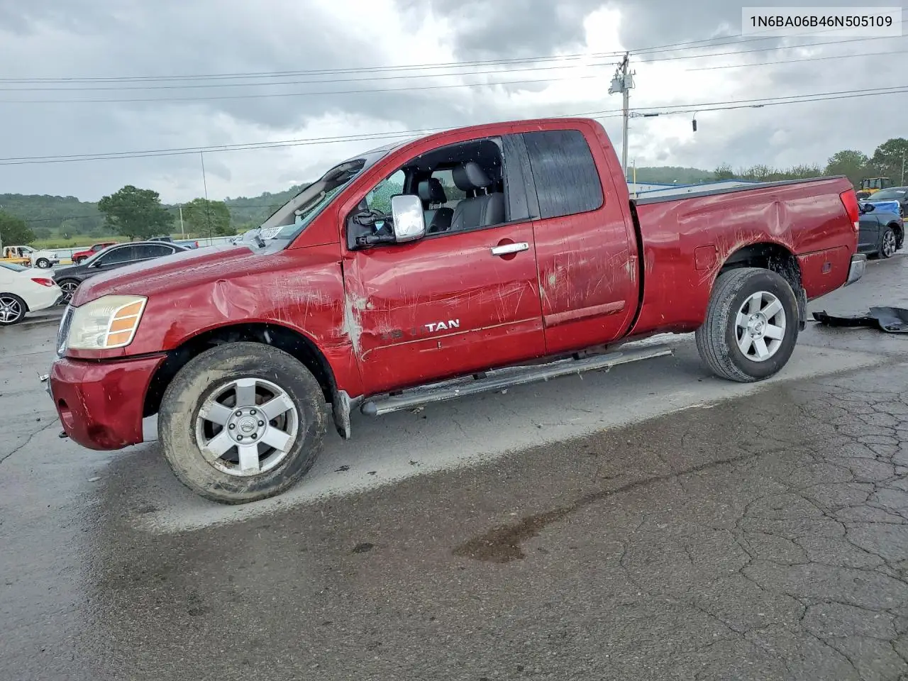 2006 Nissan Titan Xe Ffv VIN: 1N6BA06B46N505109 Lot: 60770526