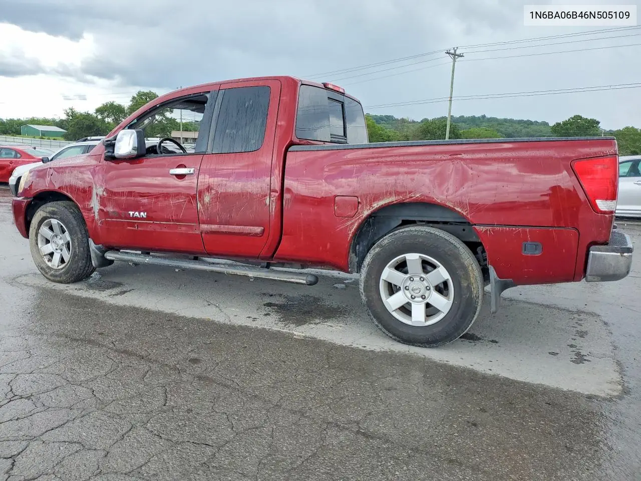 2006 Nissan Titan Xe Ffv VIN: 1N6BA06B46N505109 Lot: 60770526