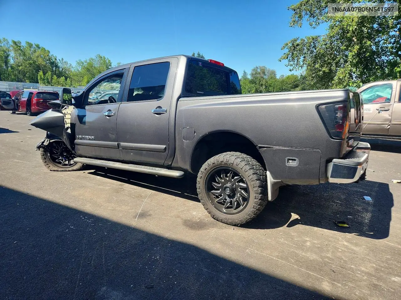 2006 Nissan Titan Xe/Se/Le VIN: 1N6AA07B06N541597 Lot: 60811676