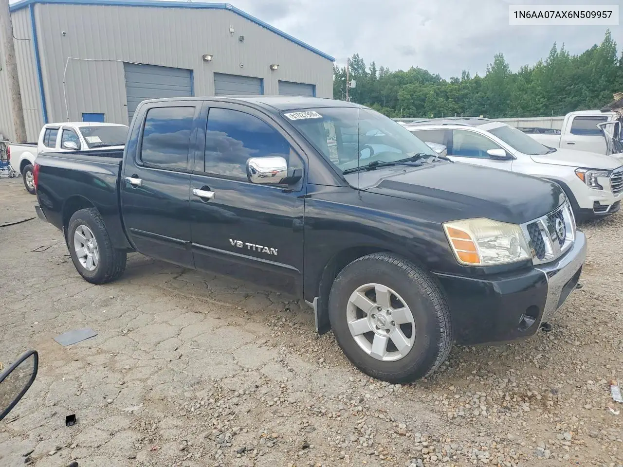 2006 Nissan Titan Xe VIN: 1N6AA07AX6N509957 Lot: 61027906