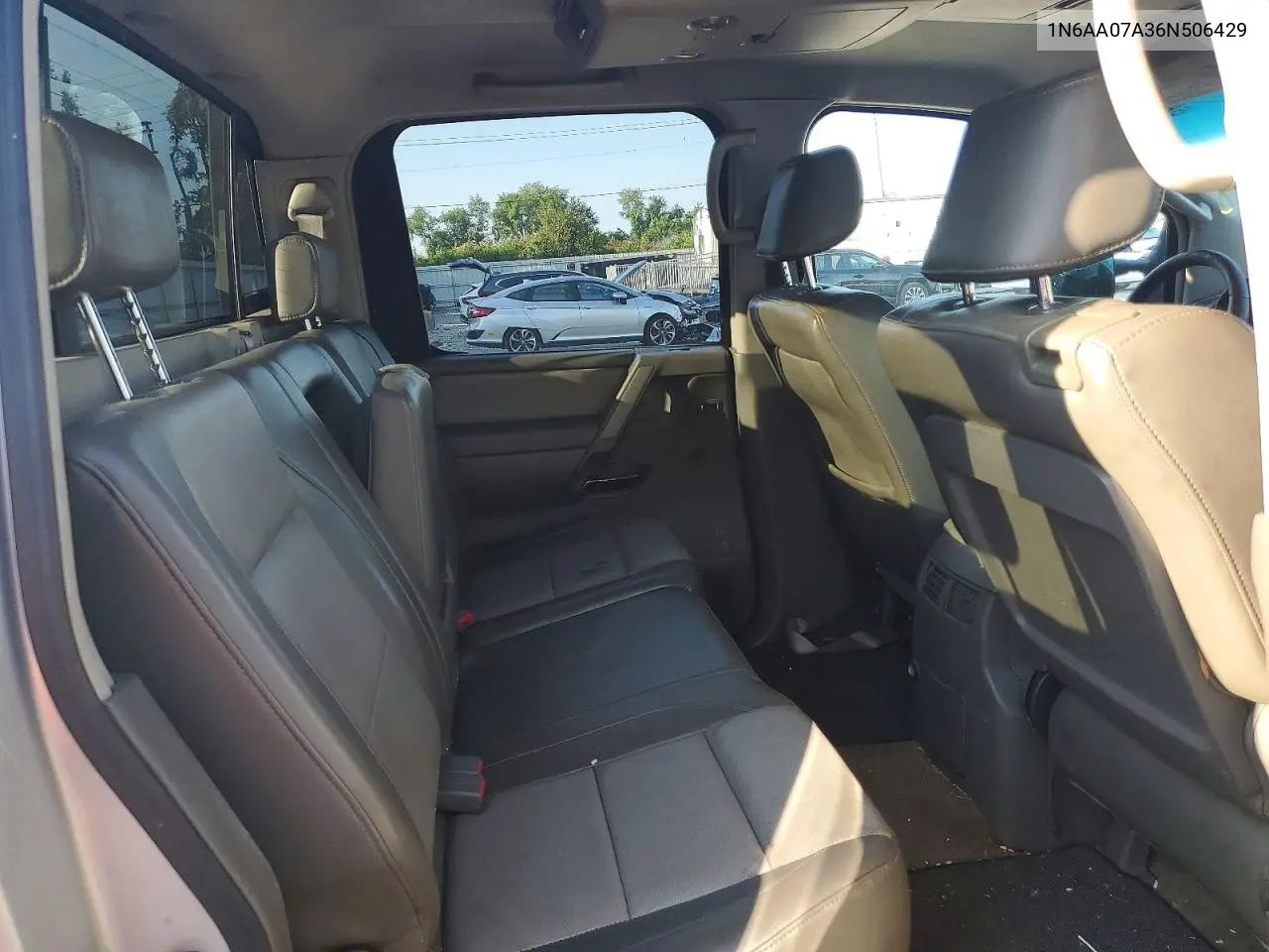 2006 Nissan Titan Xe/Se/Le VIN: 1N6AA07A36N506429 Lot: 61056106