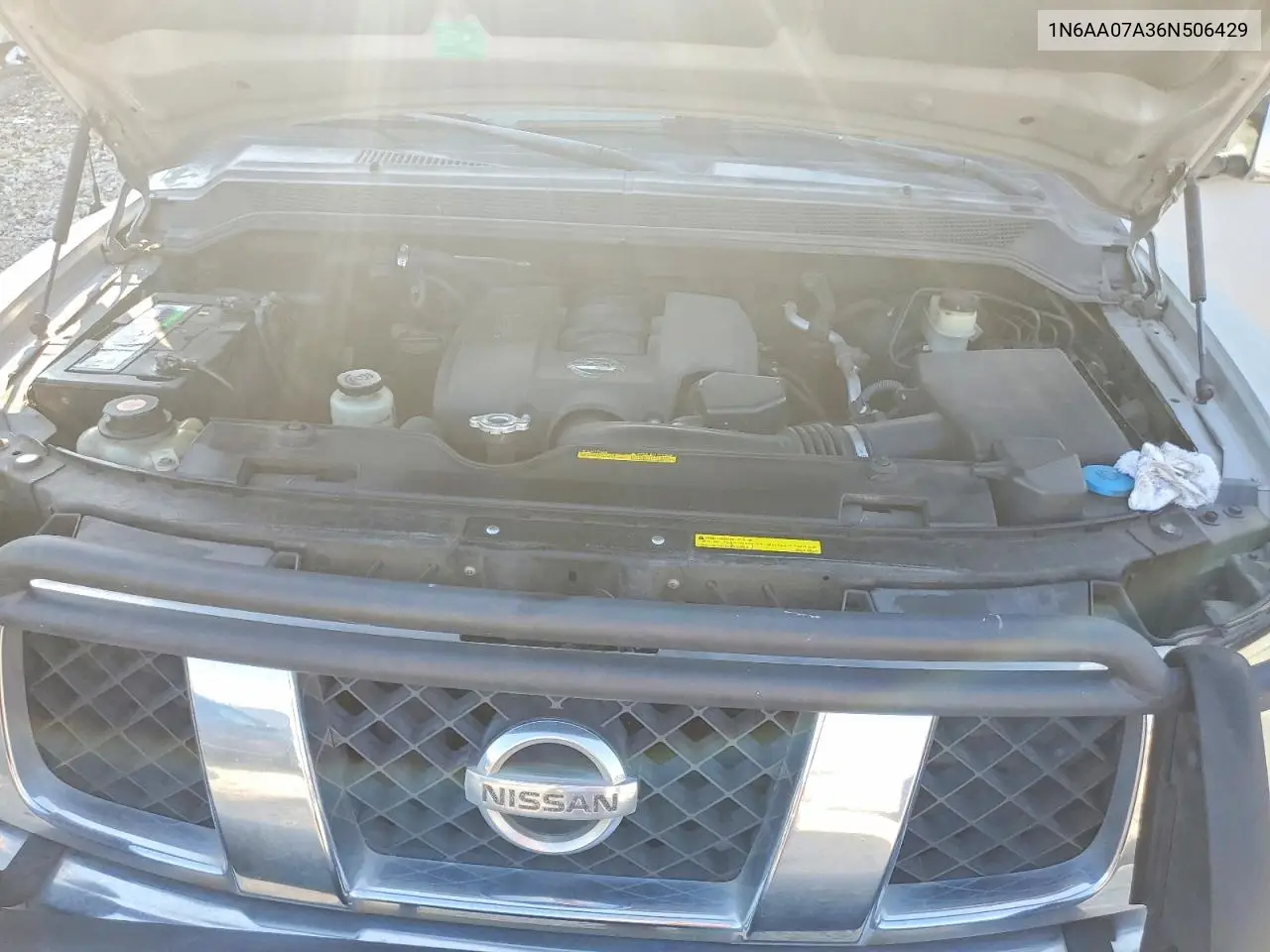 2006 Nissan Titan Xe/Se/Le VIN: 1N6AA07A36N506429 Lot: 61056106