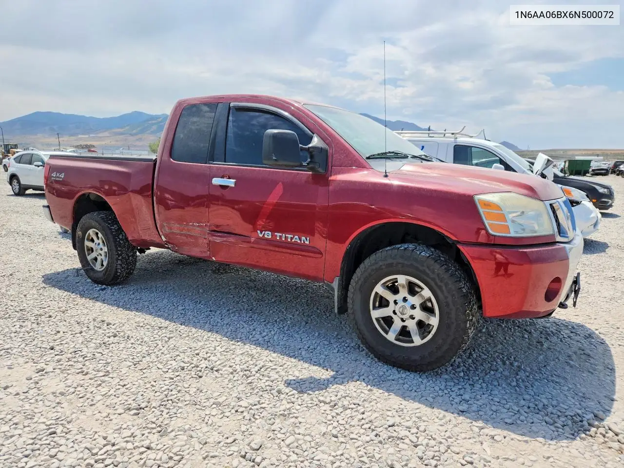 2006 Nissan Titan Xe VIN: 1N6AA06BX6N500072 Lot: 61147596