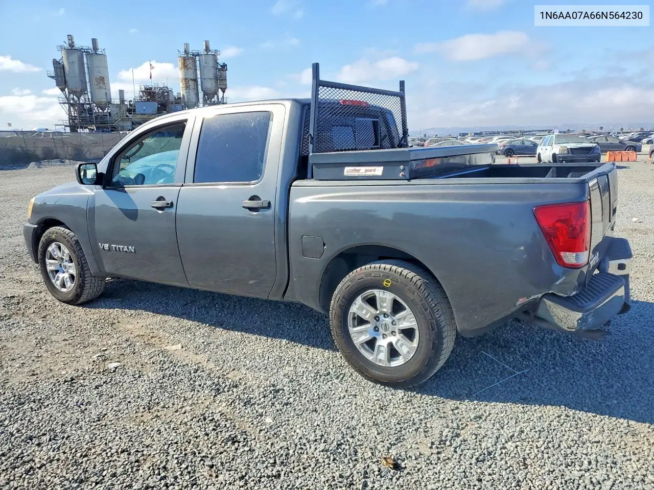 2006 Nissan Titan Xe VIN: 1N6AA07A66N564230 Lot: 61806406