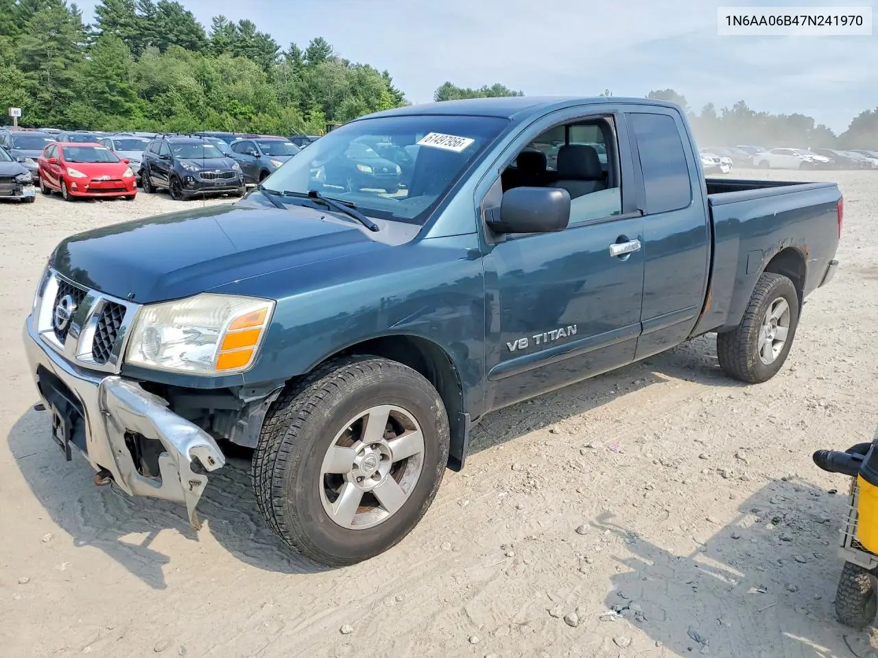 2007 Nissan Titan Xe VIN: 1N6AA06B47N241970 Lot: 61497956