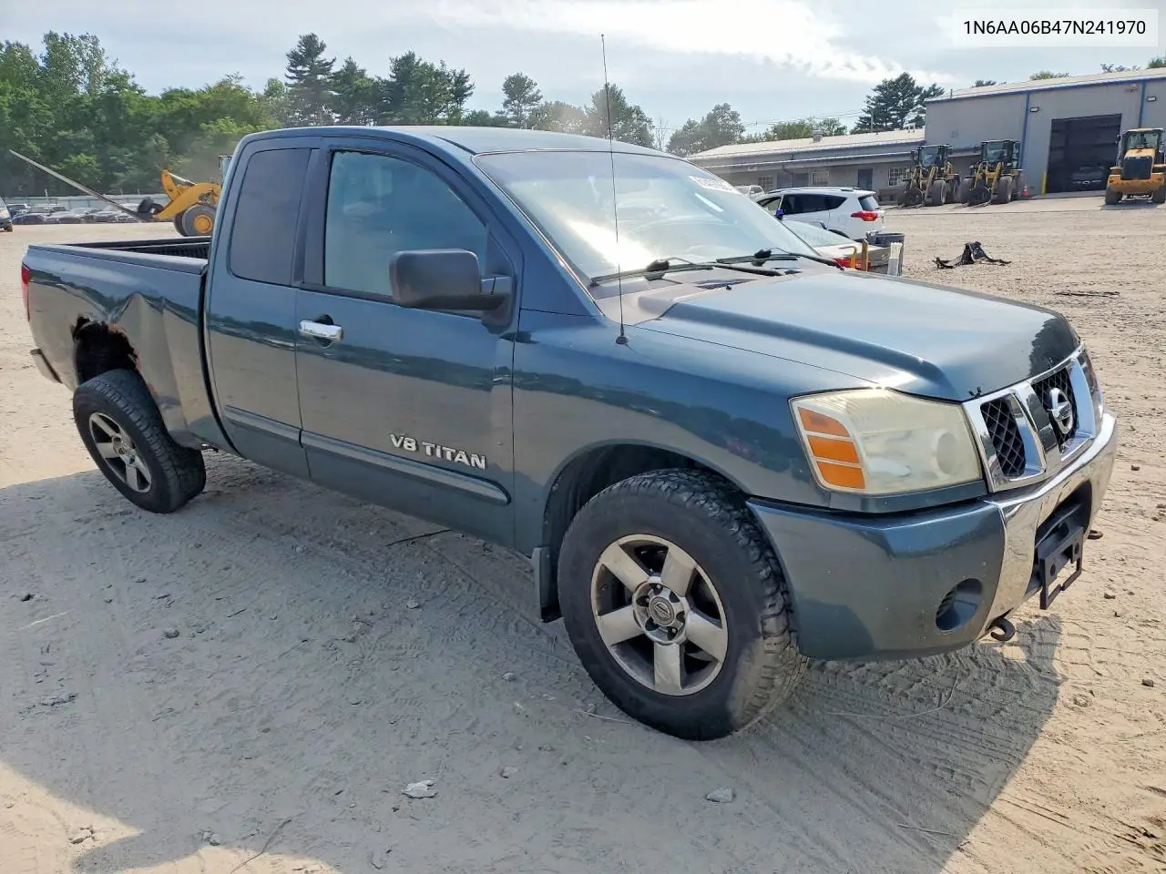 2007 Nissan Titan Xe VIN: 1N6AA06B47N241970 Lot: 61497956