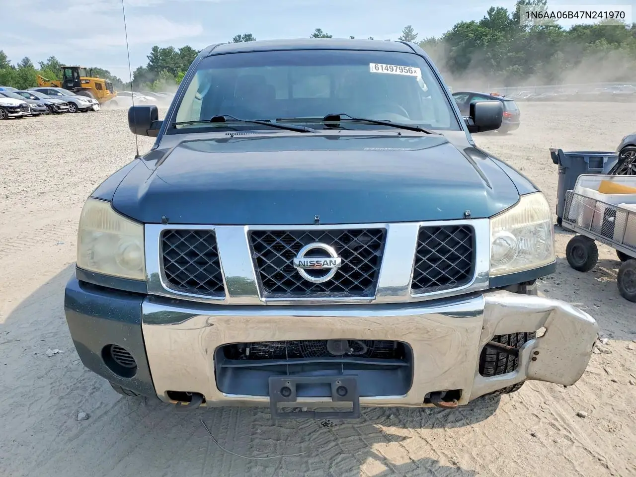 2007 Nissan Titan Xe VIN: 1N6AA06B47N241970 Lot: 61497956
