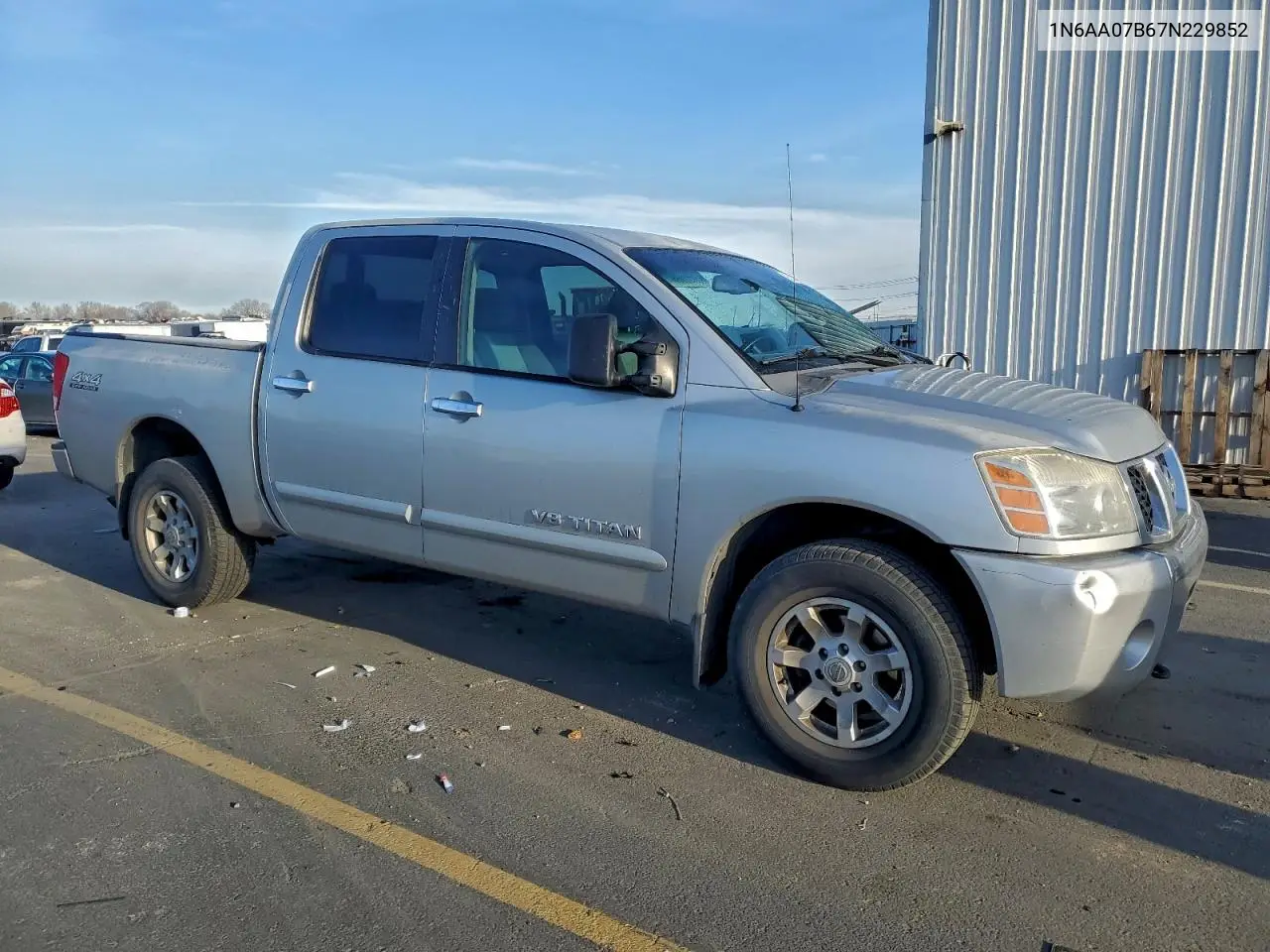 1N6AA07B67N229852 2007 Nissan Titan Xe