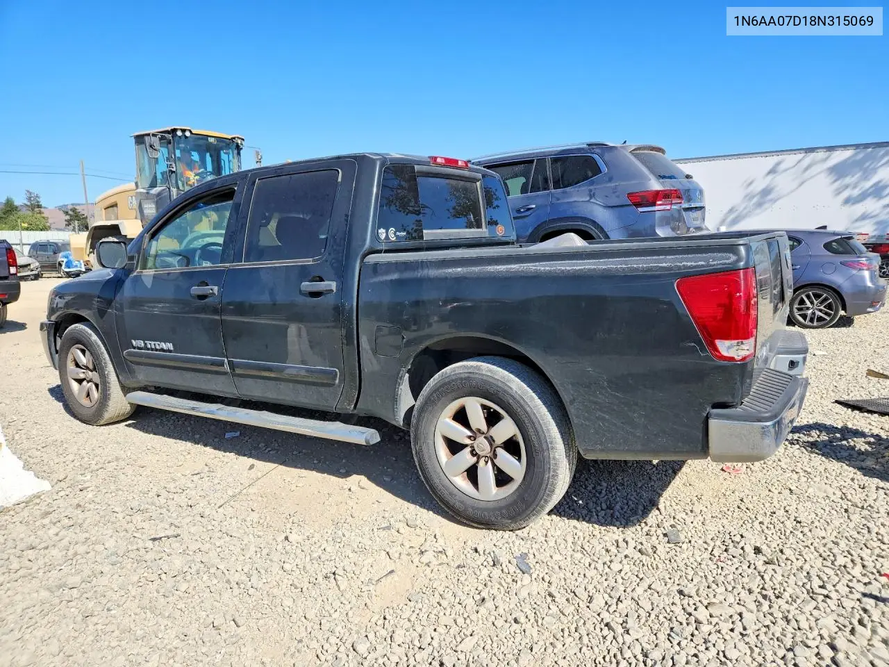 2008 Nissan Titan Xe/Se/Le VIN: 1N6AA07D18N315069 Lot: 60450786