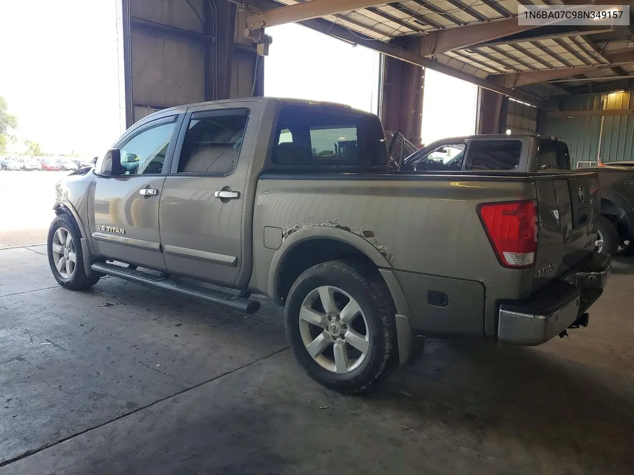 2008 Nissan Titan Xe Ffv VIN: 1N6BA07C98N349157 Lot: 61886926