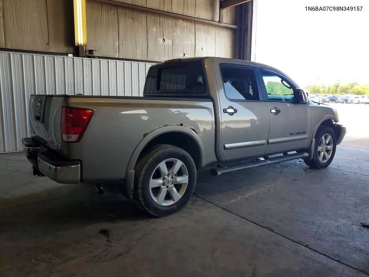 2008 Nissan Titan Xe Ffv VIN: 1N6BA07C98N349157 Lot: 61886926