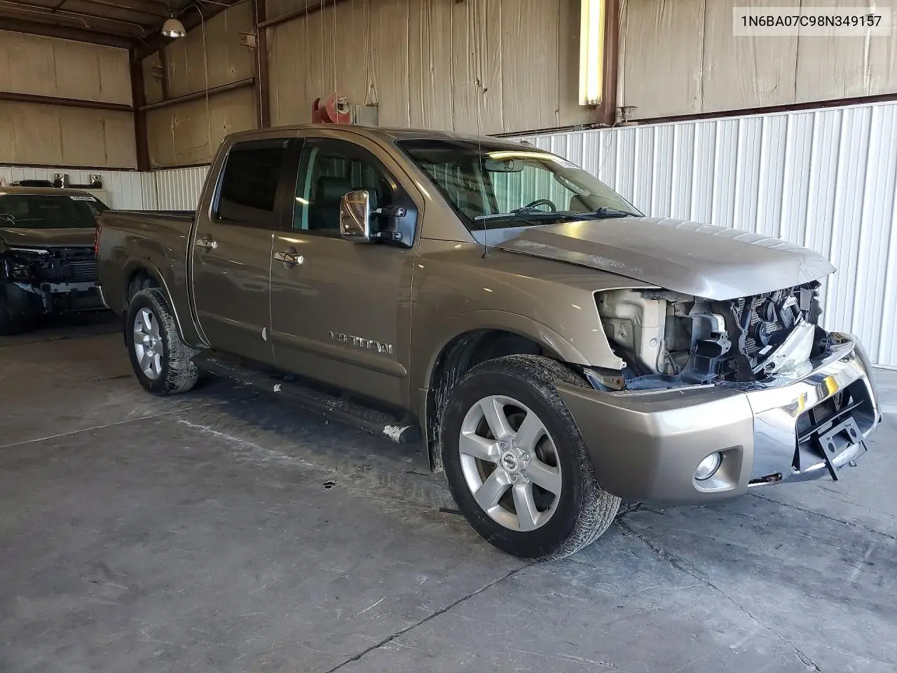 2008 Nissan Titan Xe Ffv VIN: 1N6BA07C98N349157 Lot: 61886926