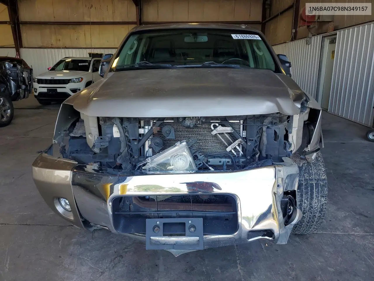 2008 Nissan Titan Xe Ffv VIN: 1N6BA07C98N349157 Lot: 61886926