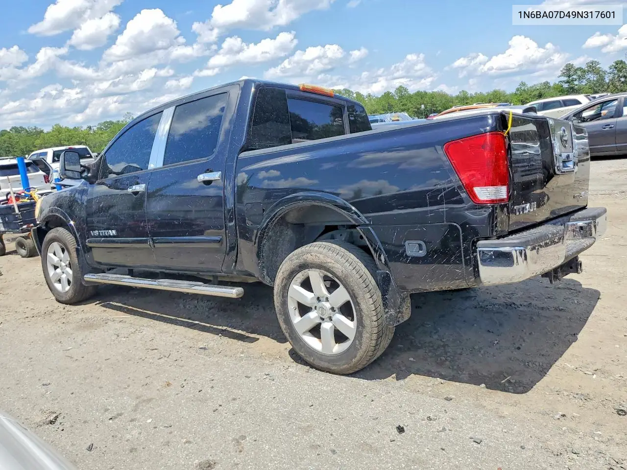 2009 Nissan Titan Xe Ffv VIN: 1N6BA07D49N317601 Lot: 60202236