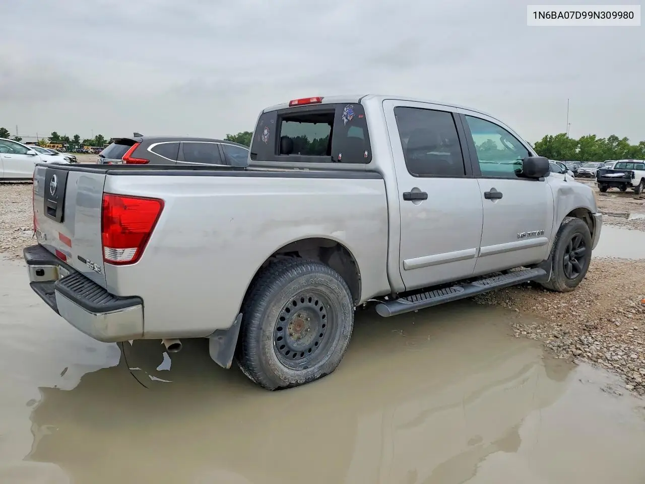 2009 Nissan Titan Xe Ffv VIN: 1N6BA07D99N309980 Lot: 61060546