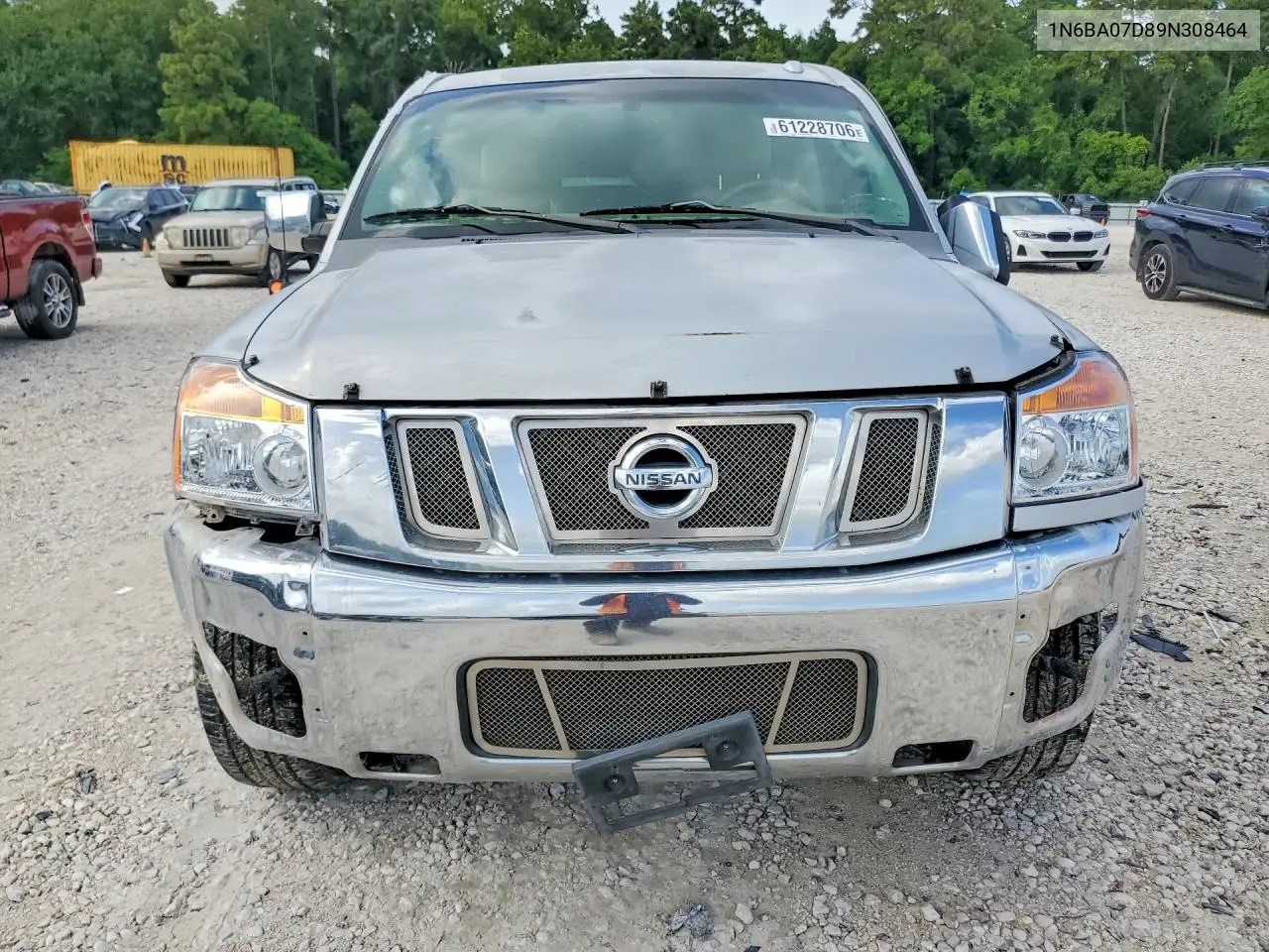2009 Nissan Titan Xe VIN: 1N6BA07D89N308464 Lot: 61228706