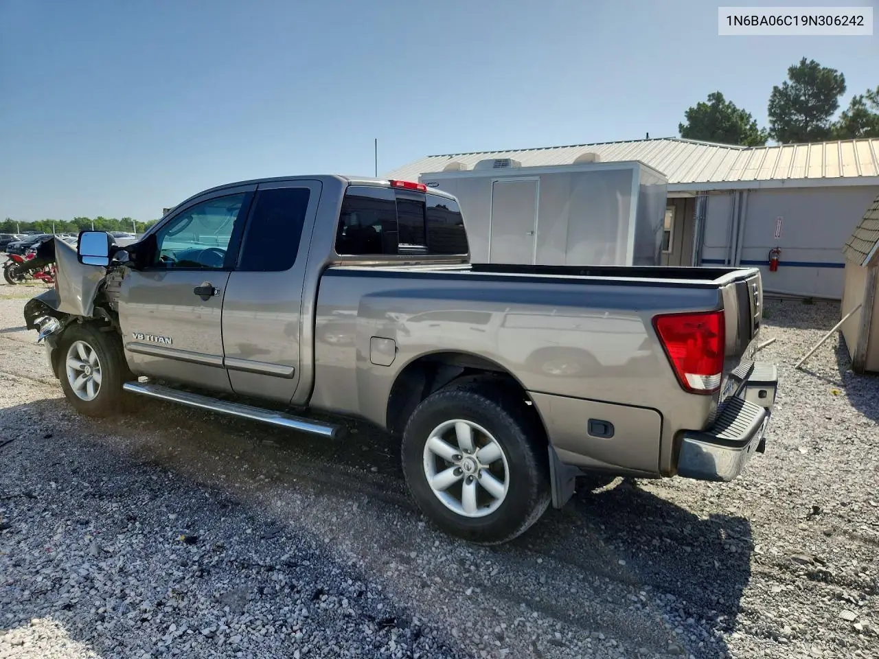 2009 Nissan Titan Xe Ffv VIN: 1N6BA06C19N306242 Lot: 61859976