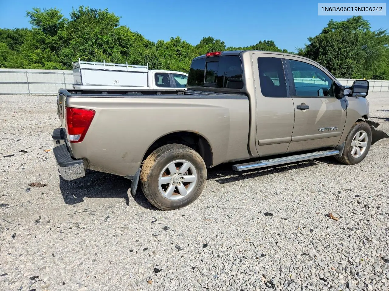 2009 Nissan Titan Xe Ffv VIN: 1N6BA06C19N306242 Lot: 61859976