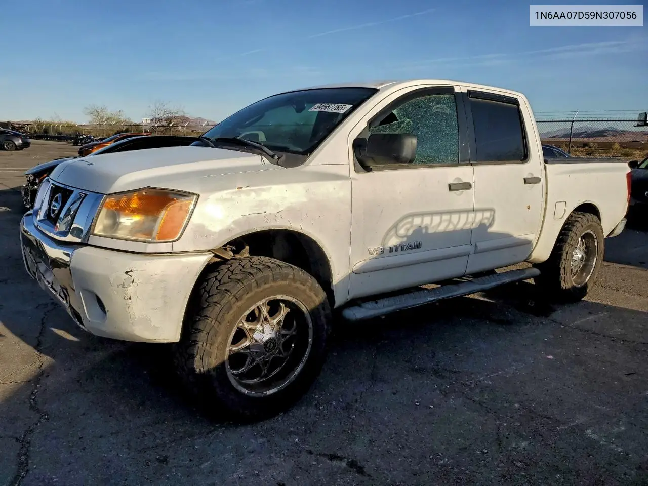 1N6AA07D59N307056 2009 Nissan Titan Xe