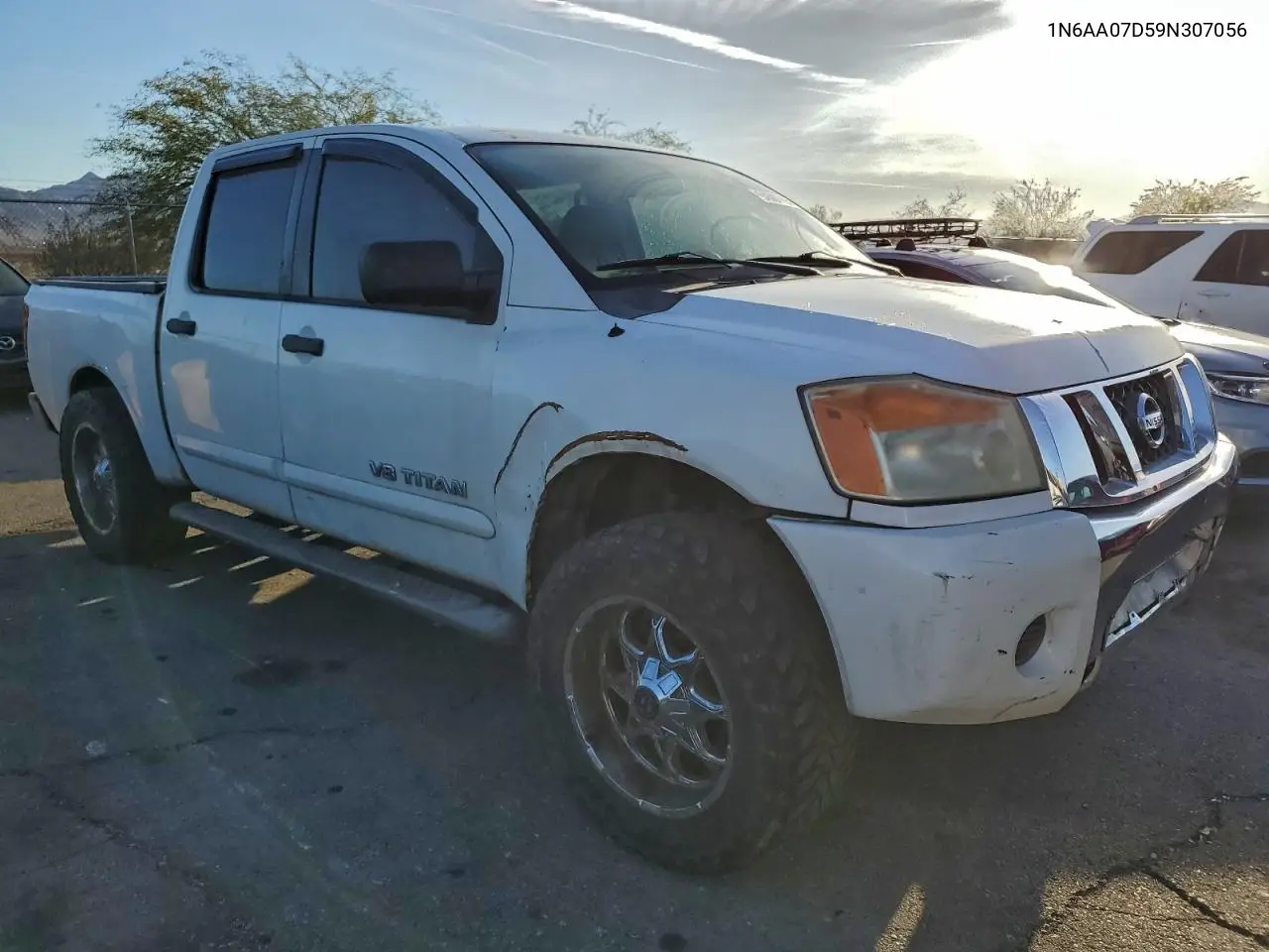 1N6AA07D59N307056 2009 Nissan Titan Xe