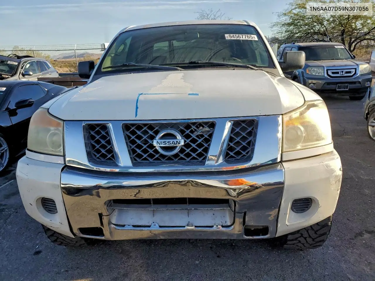 1N6AA07D59N307056 2009 Nissan Titan Xe