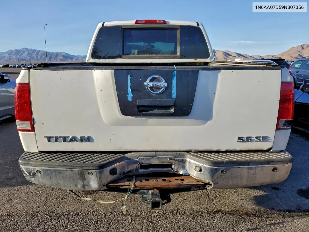 1N6AA07D59N307056 2009 Nissan Titan Xe