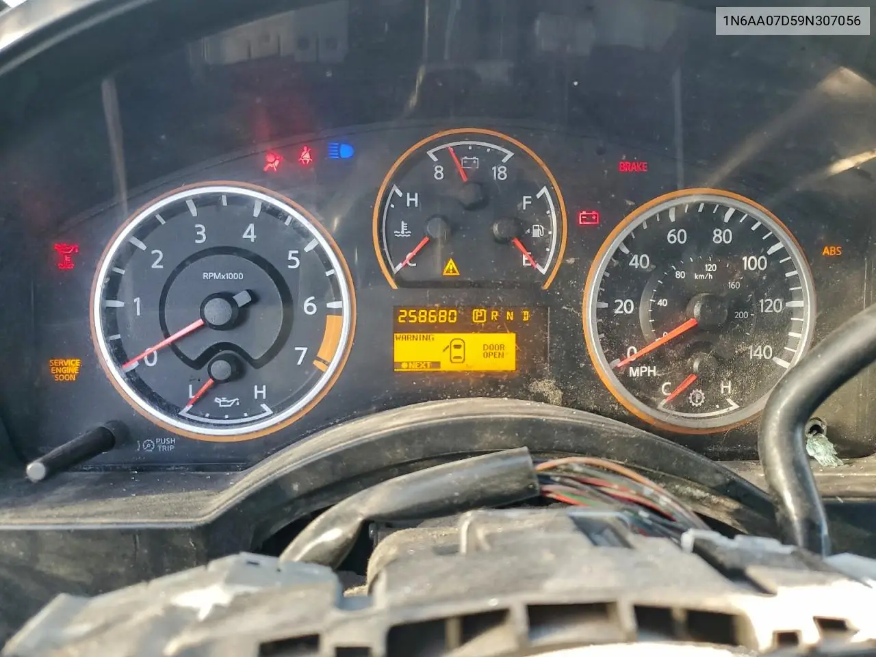 1N6AA07D59N307056 2009 Nissan Titan Xe
