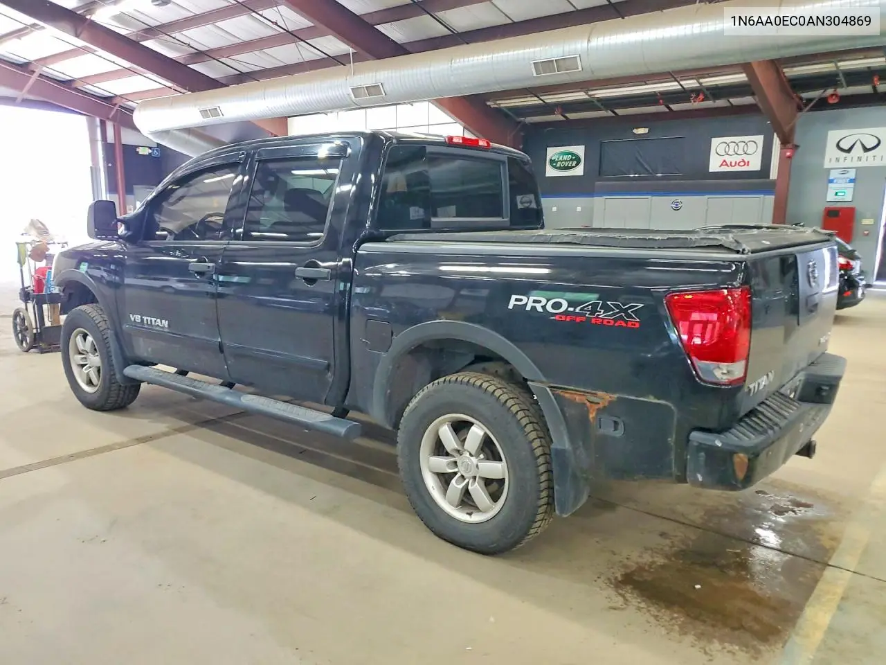 2010 Nissan Titan Pro4 VIN: 1N6AA0EC0AN304869 Lot: 54595426
