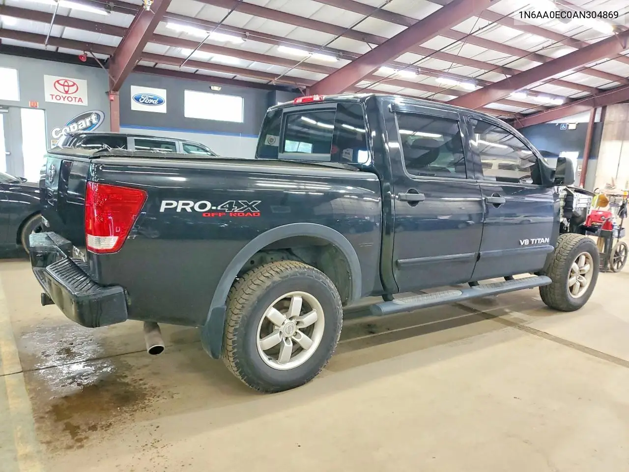 2010 Nissan Titan Pro4 VIN: 1N6AA0EC0AN304869 Lot: 54595426