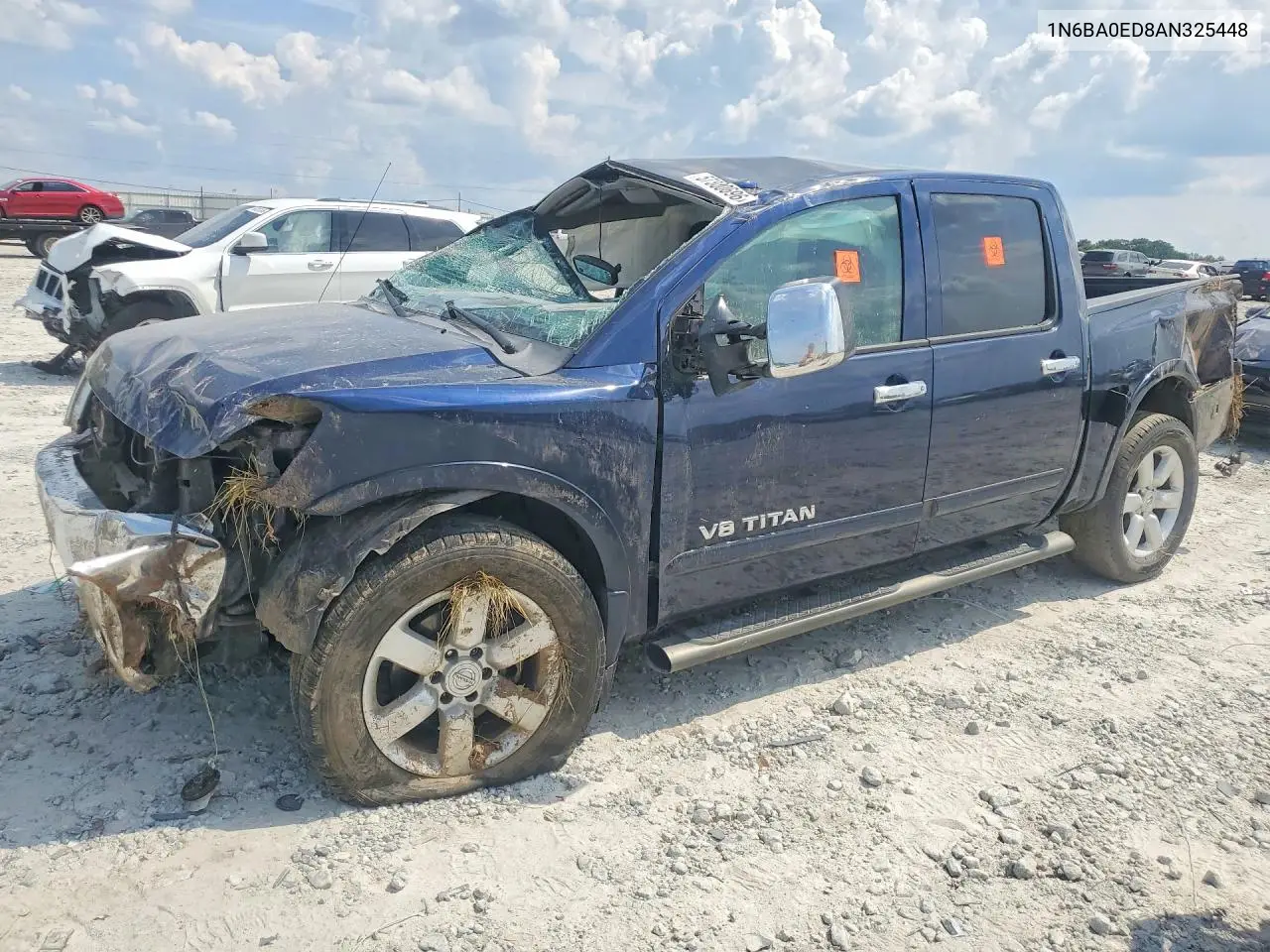 2010 Nissan Titan Se VIN: 1N6BA0ED8AN325448 Lot: 57300696