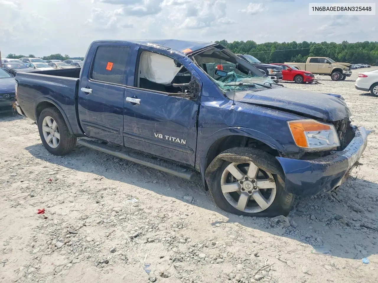 2010 Nissan Titan Se VIN: 1N6BA0ED8AN325448 Lot: 57300696