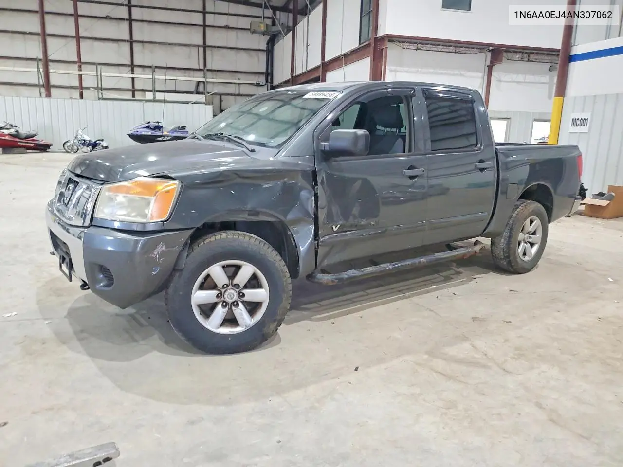 2010 Nissan Titan Xe VIN: 1N6AA0EJ4AN307062 Lot: 59886456