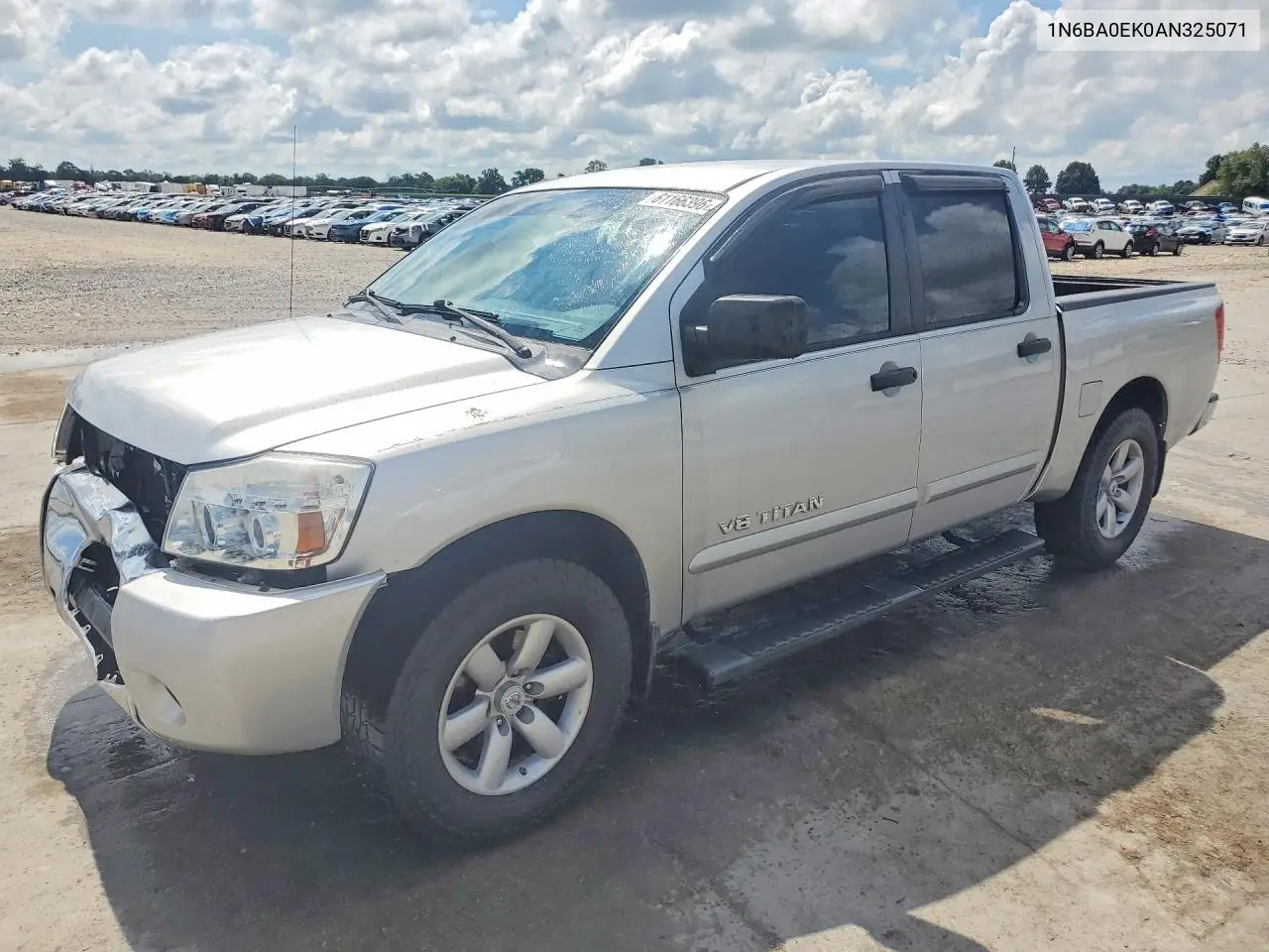 2010 Nissan Titan Xe VIN: 1N6BA0EK0AN325071 Lot: 61166396