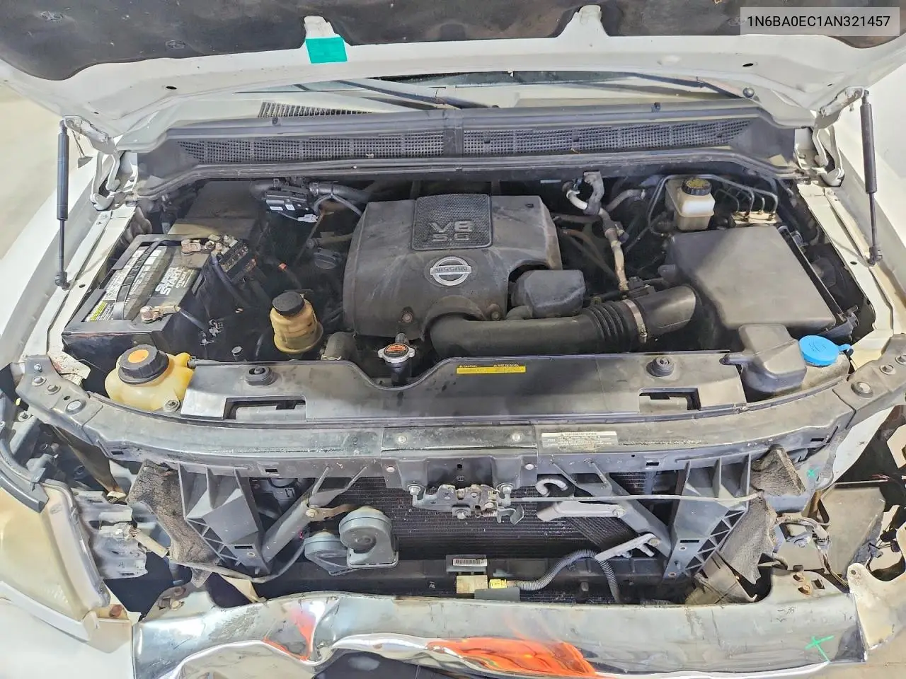 2010 Nissan Titan Se VIN: 1N6BA0EC1AN321457 Lot: 61541446