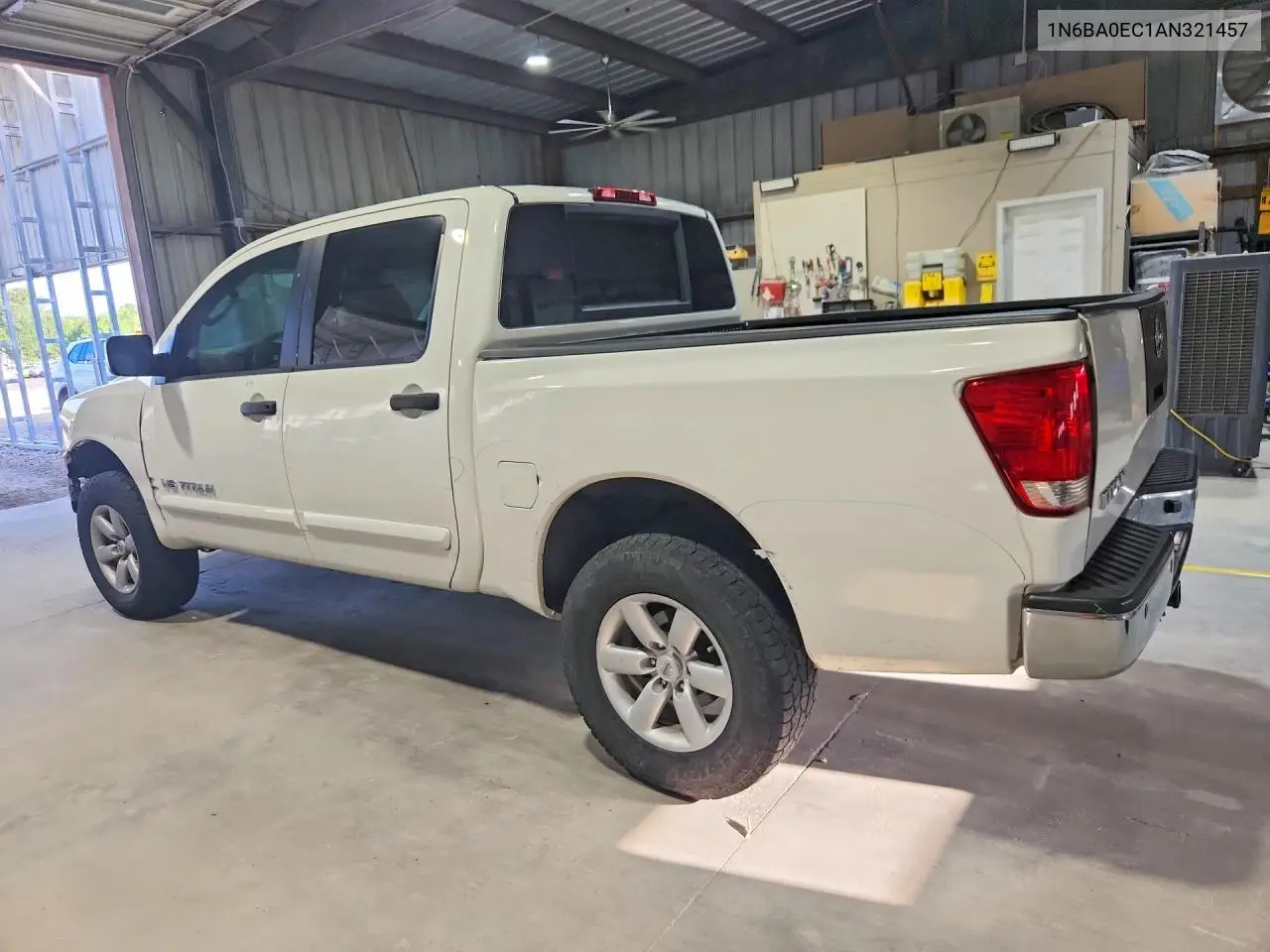 2010 Nissan Titan Se VIN: 1N6BA0EC1AN321457 Lot: 61541446