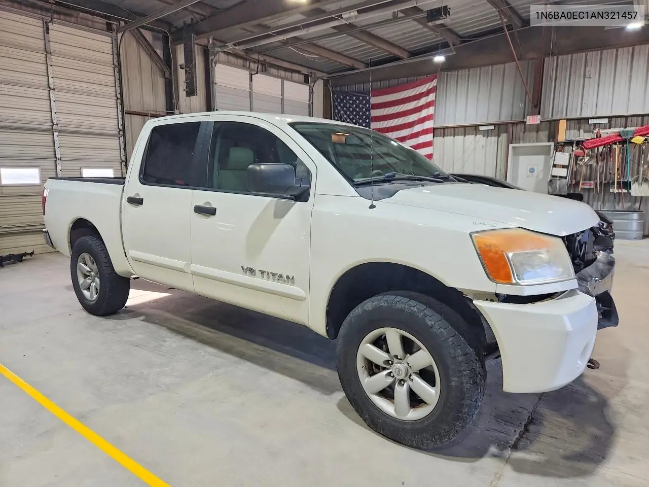 2010 Nissan Titan Se VIN: 1N6BA0EC1AN321457 Lot: 61541446
