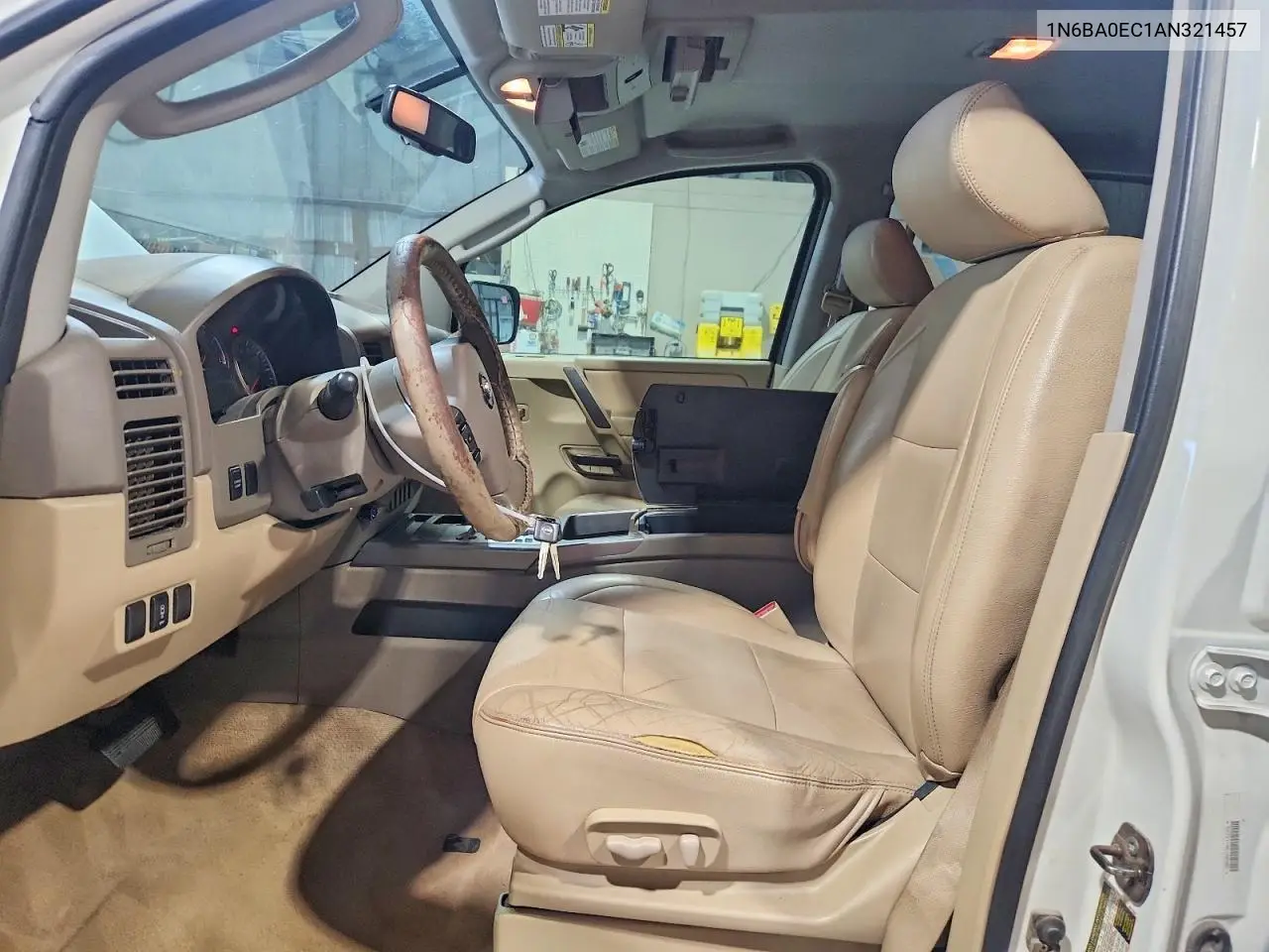 2010 Nissan Titan Se VIN: 1N6BA0EC1AN321457 Lot: 61541446