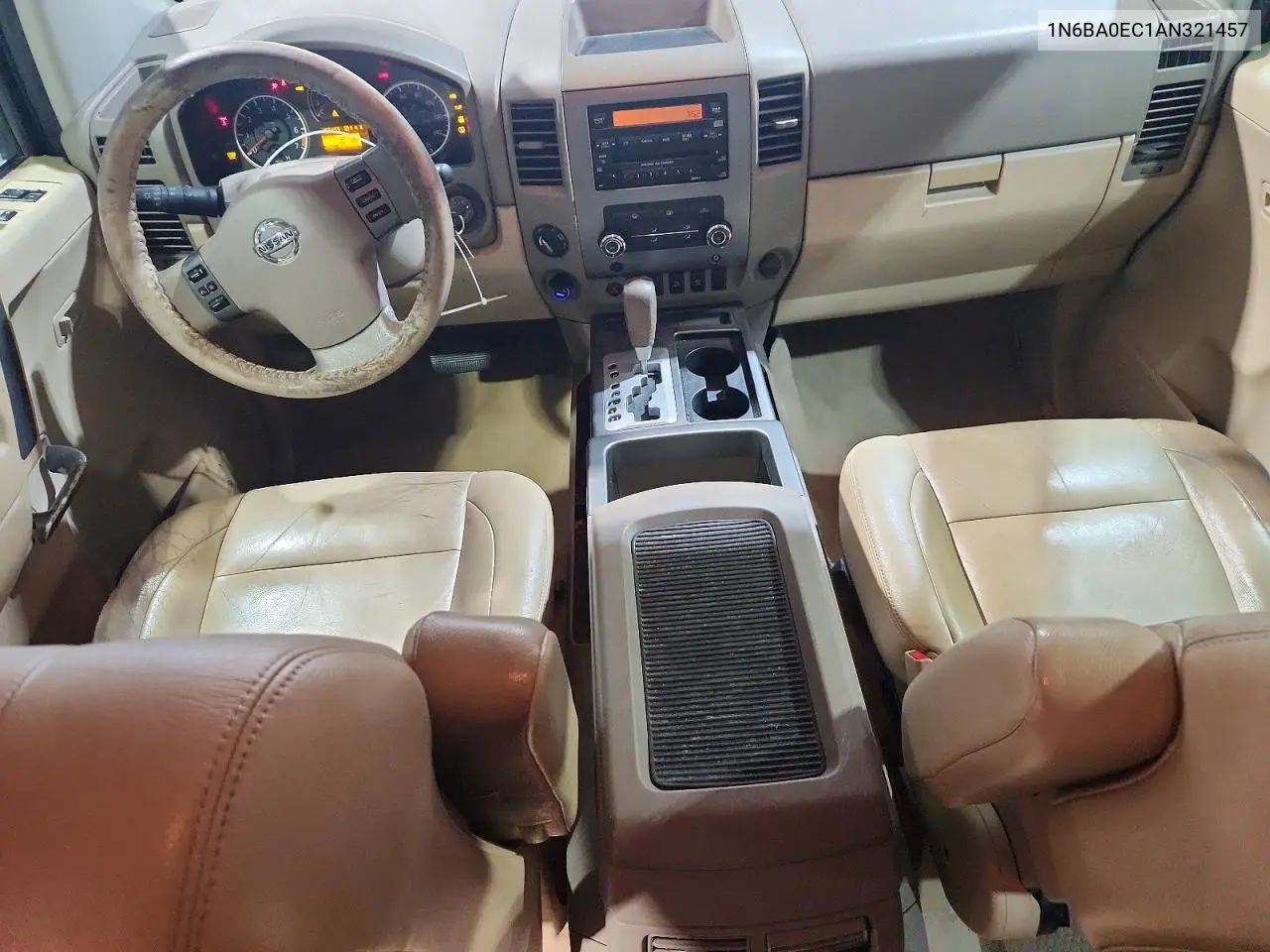 2010 Nissan Titan Se VIN: 1N6BA0EC1AN321457 Lot: 61541446