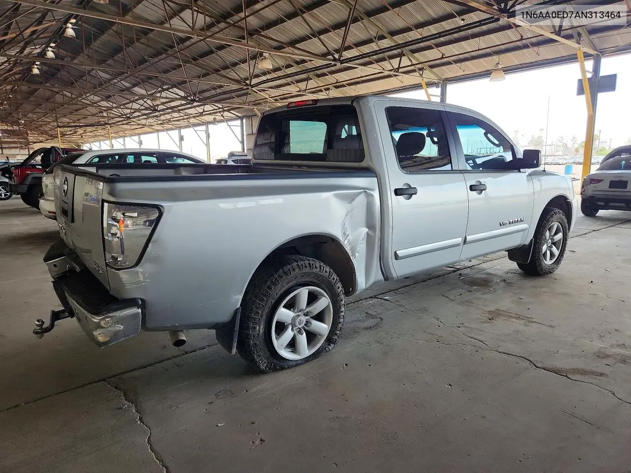 2010 Nissan Titan Se VIN: 1N6AA0ED7AN313464 Lot: 62002726