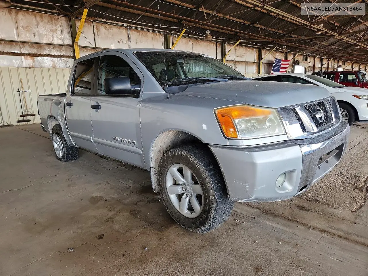 2010 Nissan Titan Se VIN: 1N6AA0ED7AN313464 Lot: 62002726