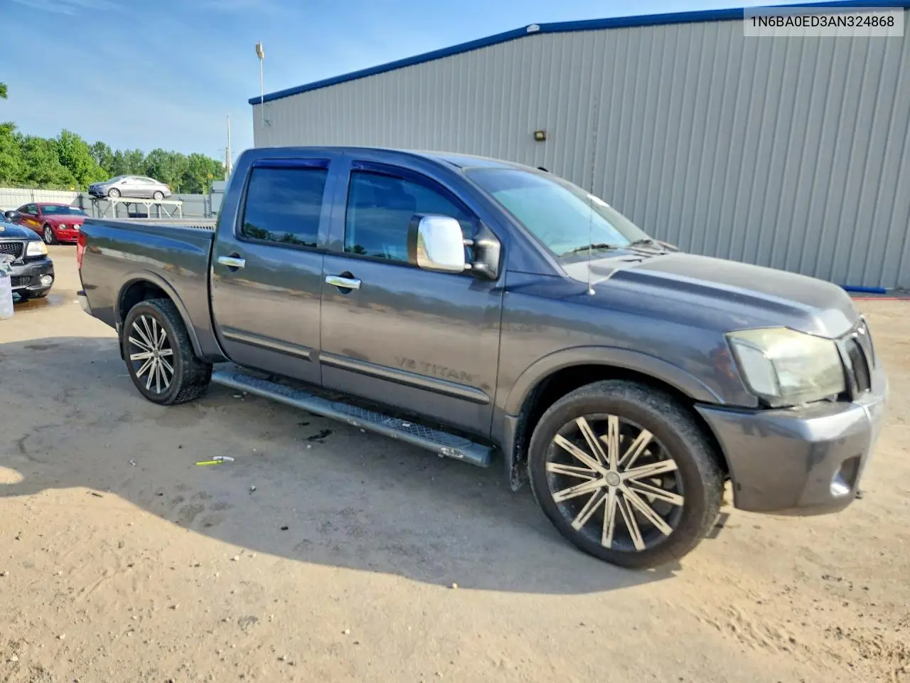 2010 Nissan Titan Se VIN: 1N6BA0ED3AN324868 Lot: 62114566
