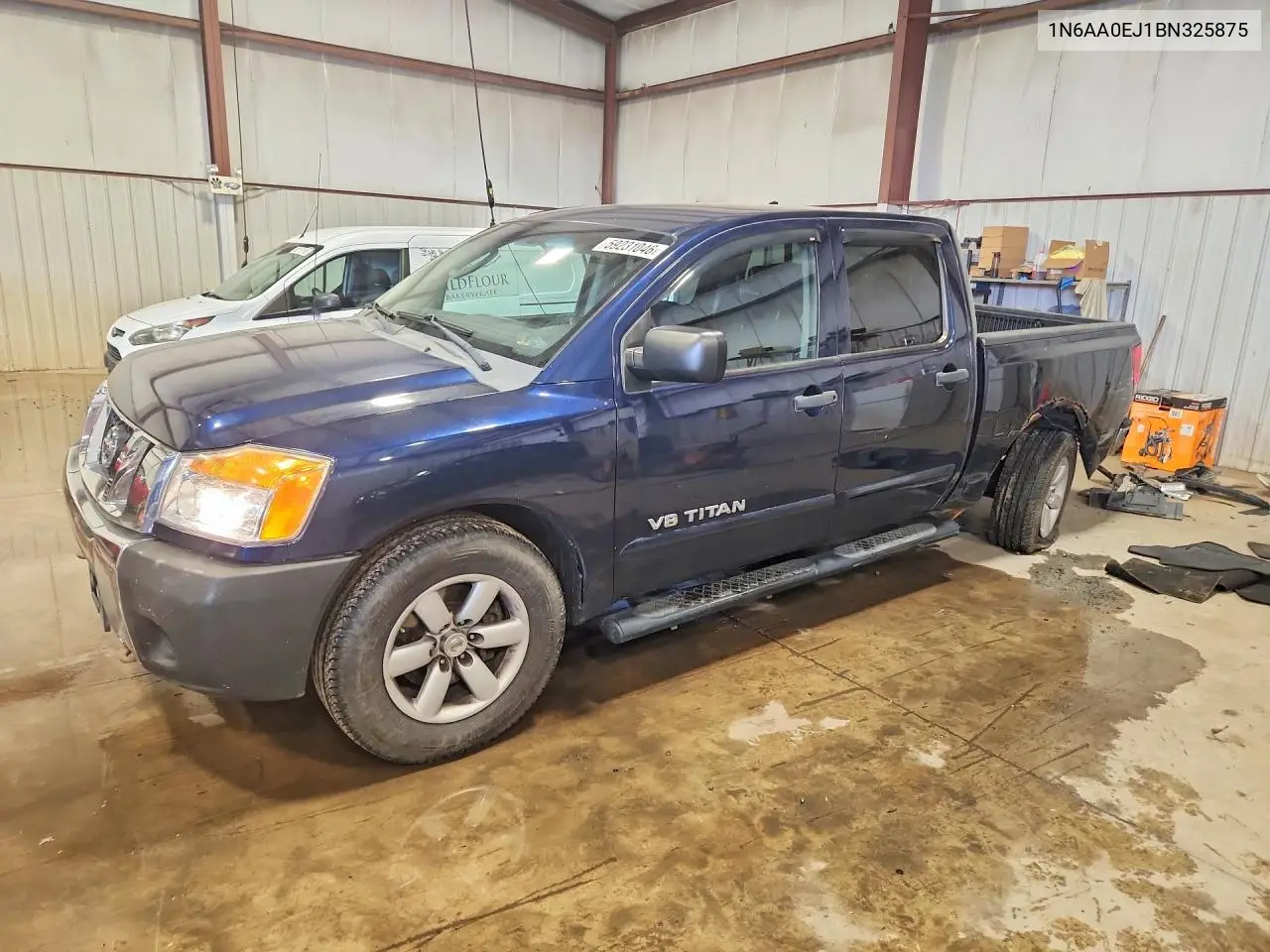 2011 Nissan Titan S VIN: 1N6AA0EJ1BN325875 Lot: 59231046